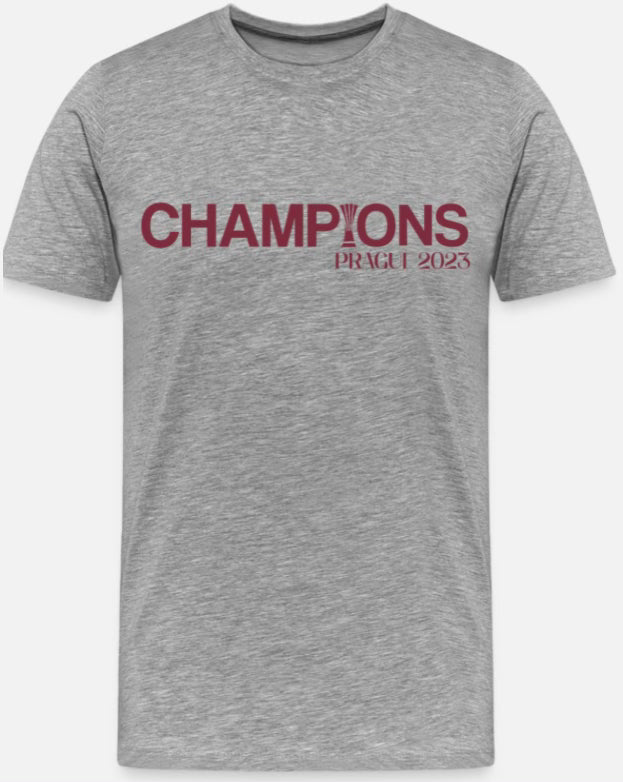 Champions tshirt! Hammers Chat
