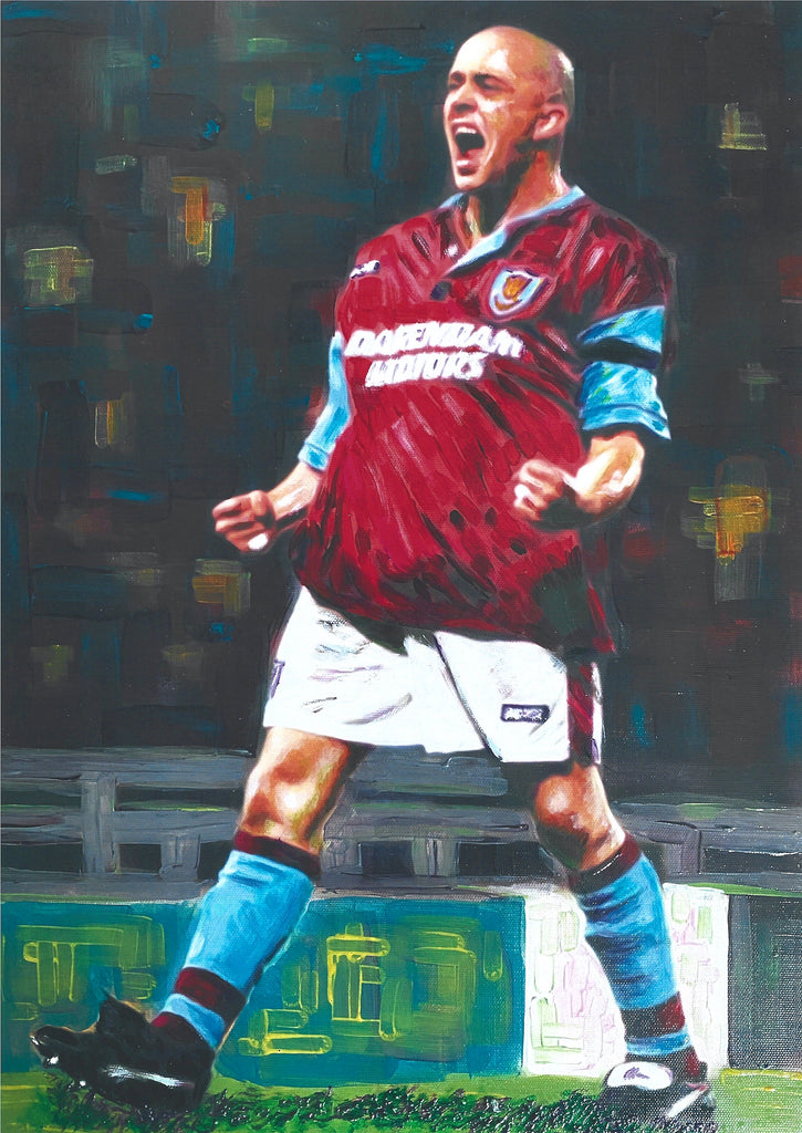 Signed Julian Dicks celebrating print