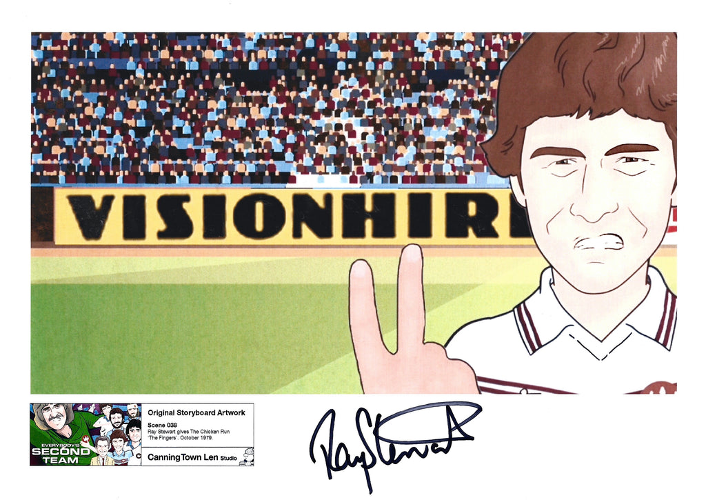 SIGNED: Ray Stewart swearing!