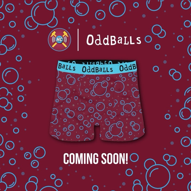 Oddbubbles | Oddballs x Hammers Chat Boxers