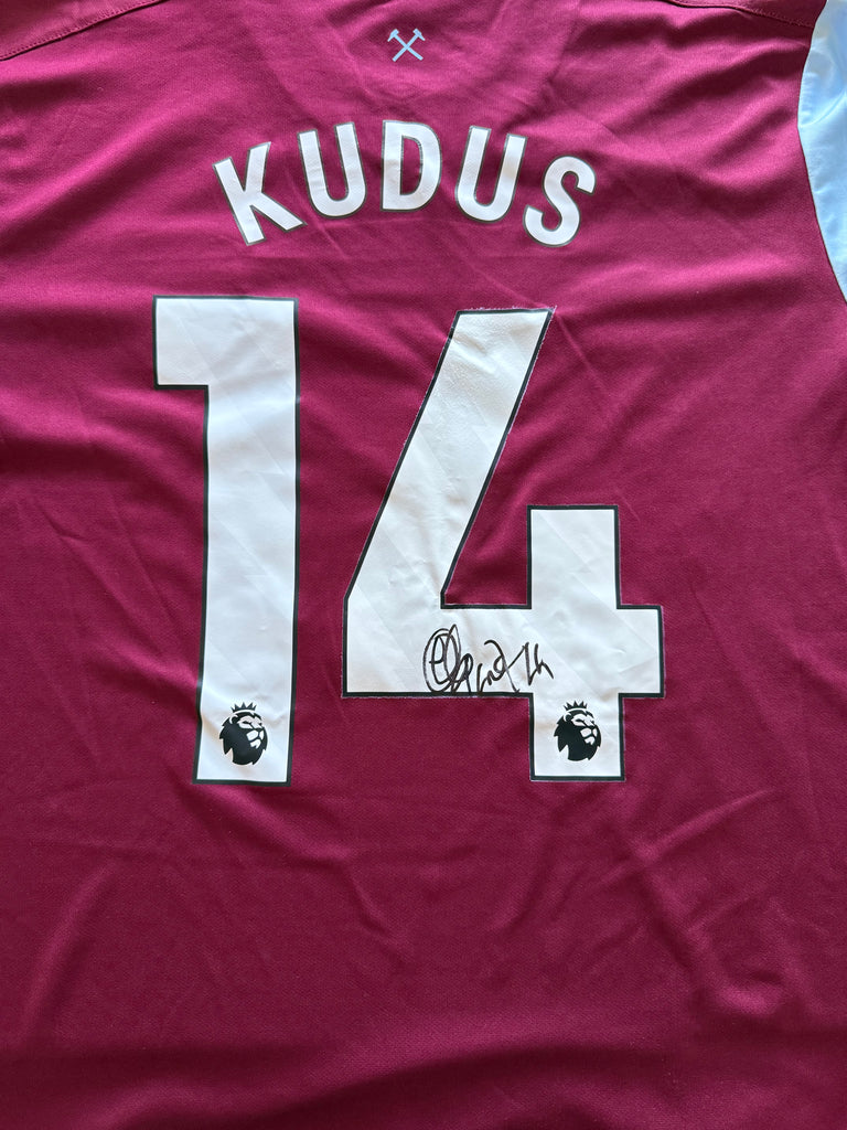 SIGNED: Kudus shirt
