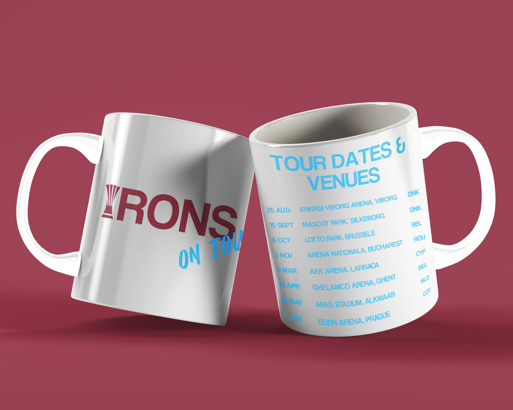 Irons On Tour Mug
