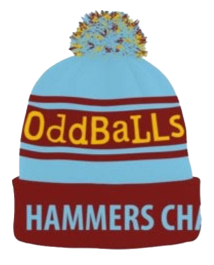 Hammers Chat x OddBalls Bobble Hat