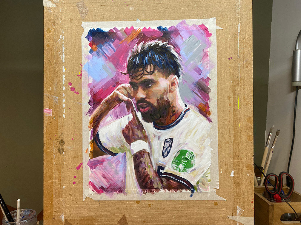 PAQUETA ON THE PHONE PRINT