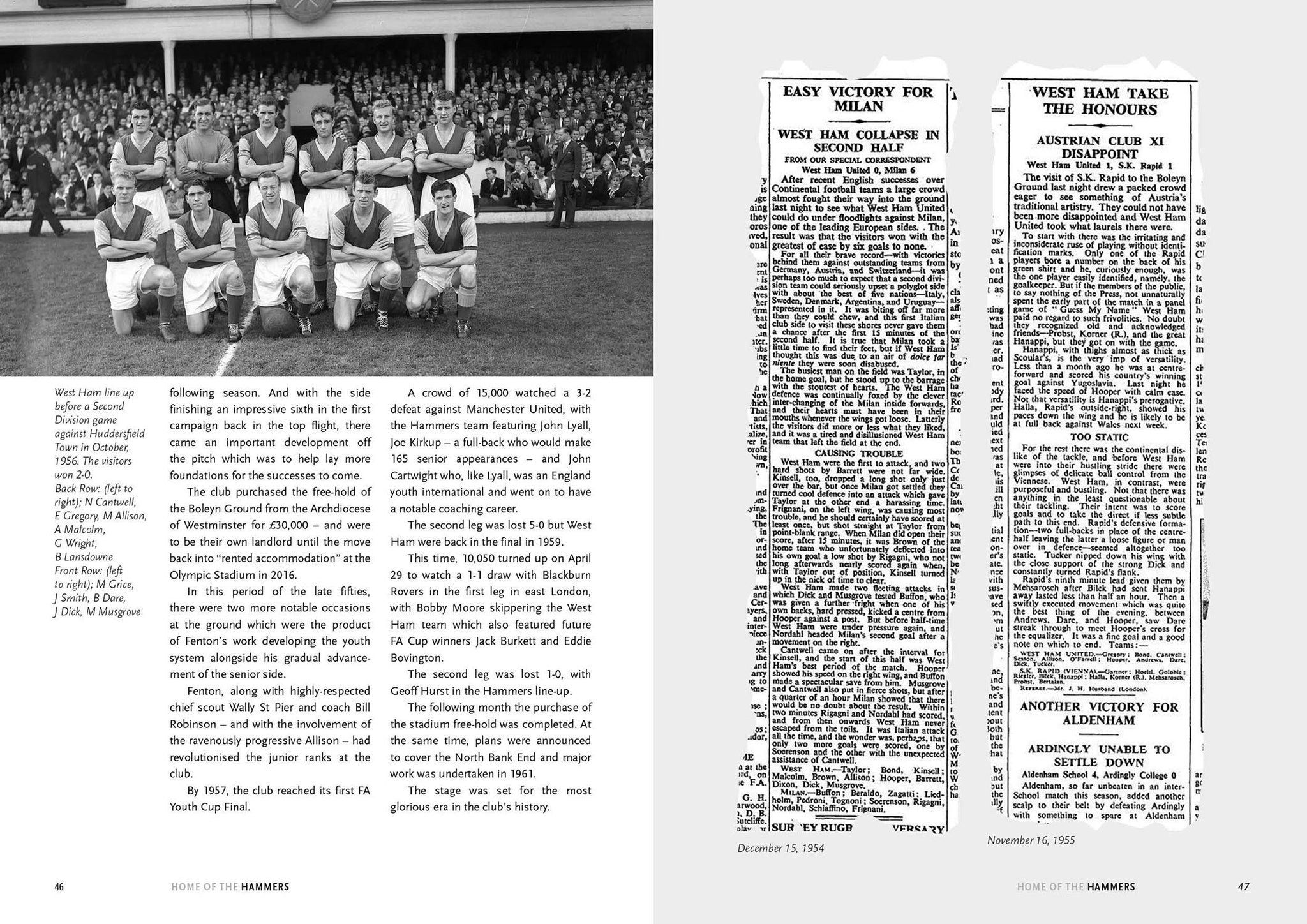 Home of the Hammers Hammers Chat