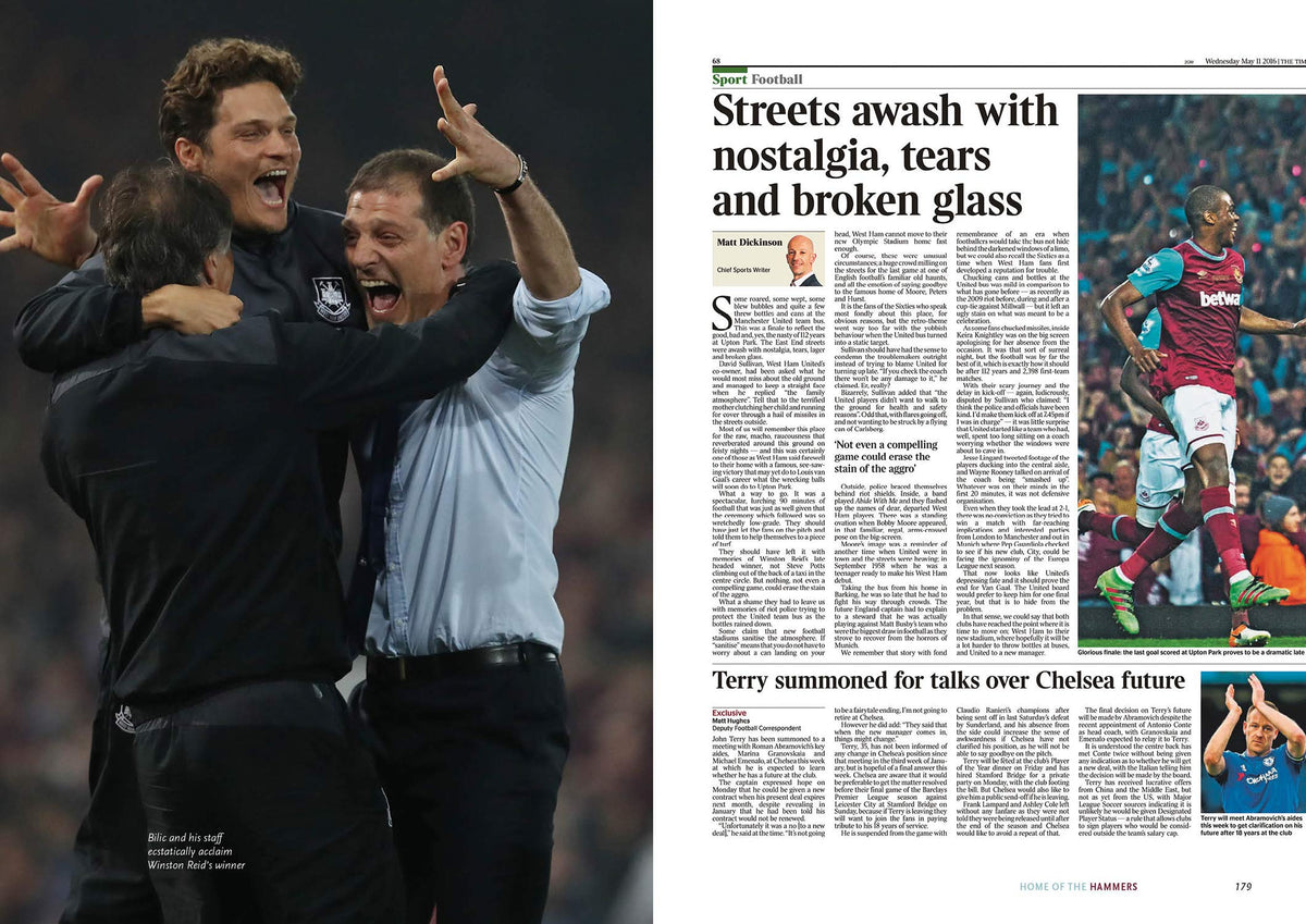 Home of the Hammers Hammers Chat