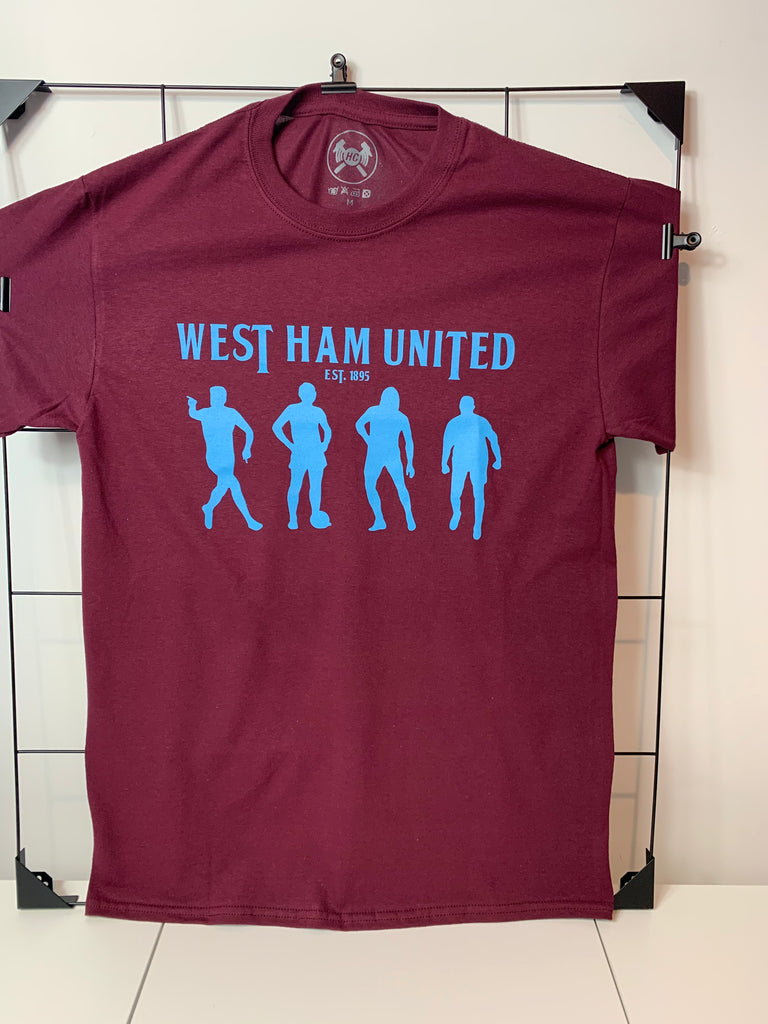West Ham United x Beatles T-Shirt – Hammers Chat - Main Image