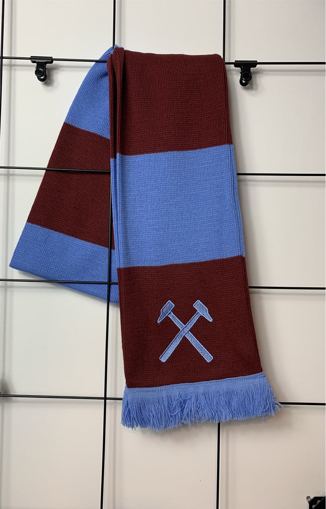 C&B Scarf With Crossed Hammers