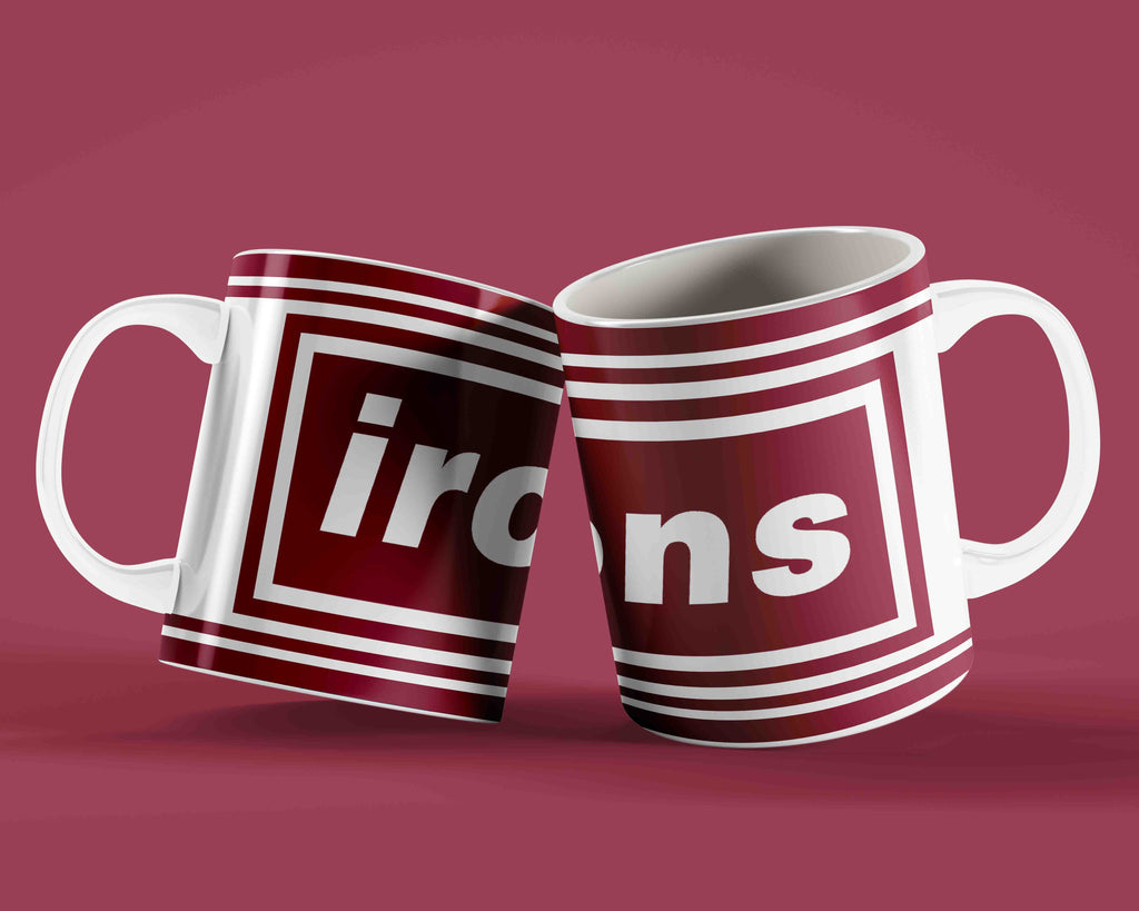 Oasis inspired Irons mug!